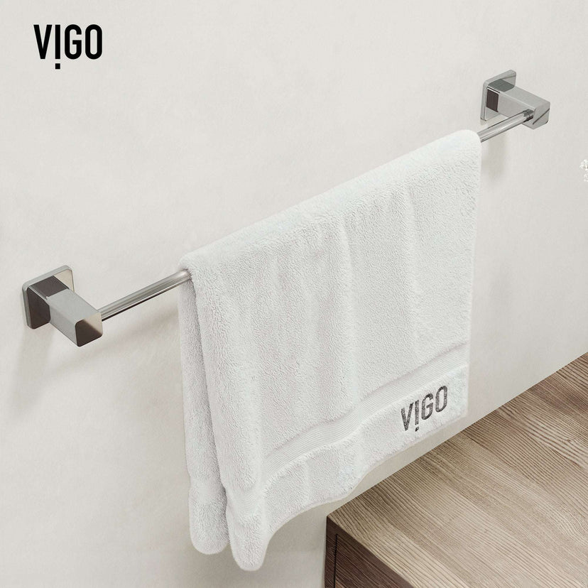 Meridian 3-Piece Bath Hardware Set with 24 in. Towel Bar, Toilet Paper Holder, Hand Towel Holder