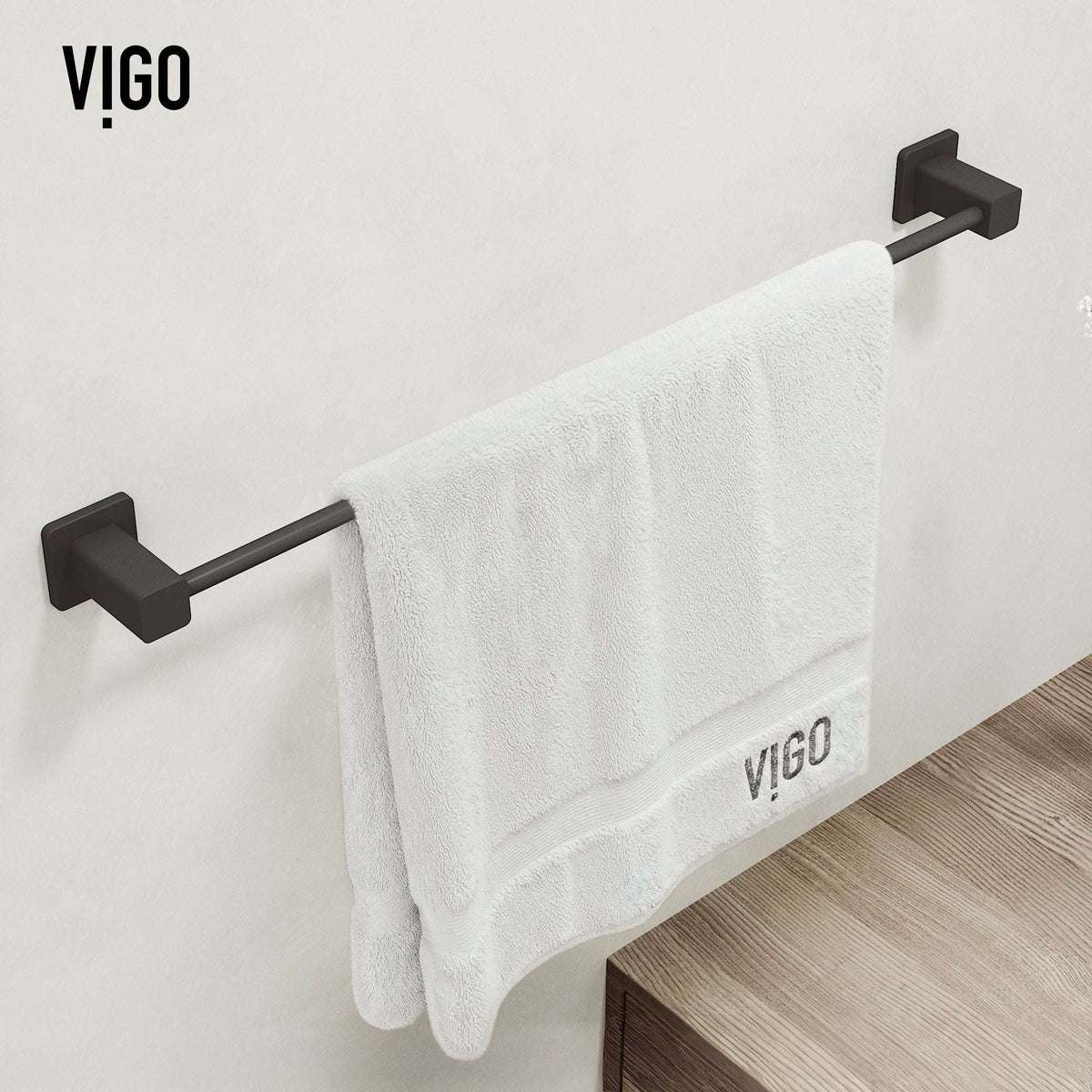 Meridian 3-Piece Bath Hardware Set with 24 in. Towel Bar, Toilet Paper Holder, Hand Towel Holder