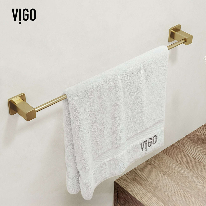 Meridian 3-Piece Bath Hardware Set with 24 in. Towel Bar, Toilet Paper Holder, Hand Towel Holder