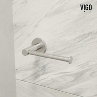 Cass 3-Piece Bath Hardware Set with 24 in. Towel Bar, Toilet Paper Holder, Hand Towel Holder