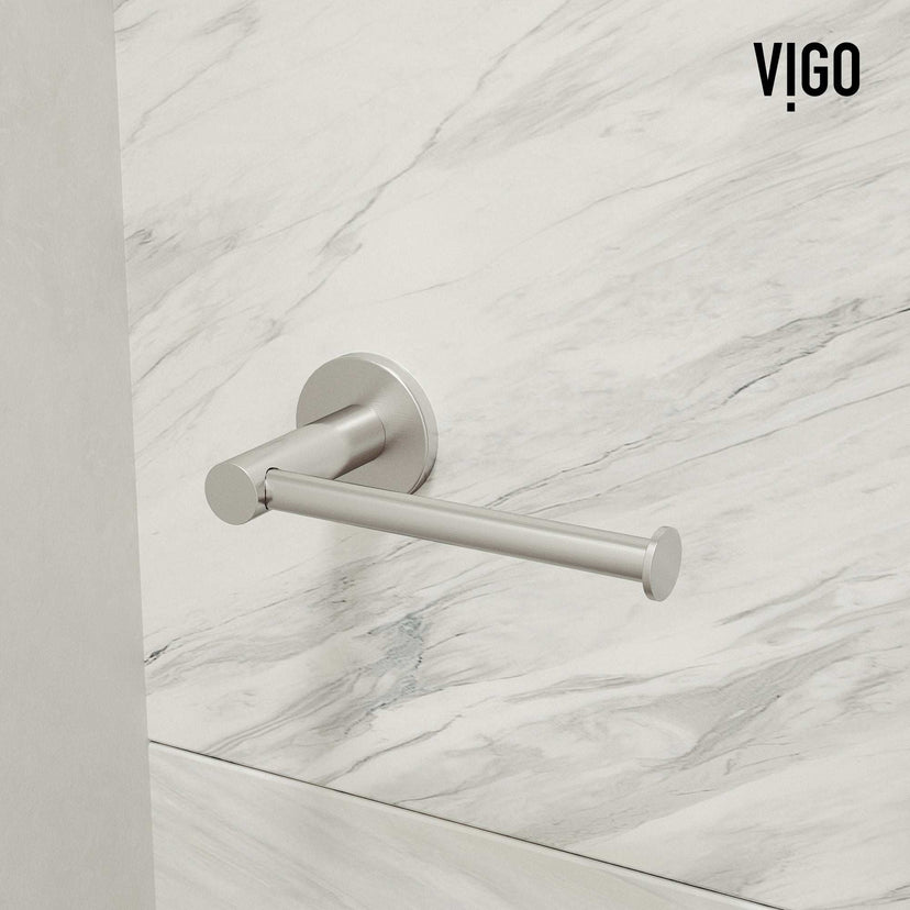 Cass 3-Piece Bath Hardware Set with 24 in. Towel Bar, Toilet Paper Holder, Hand Towel Holder