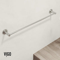Cass 3-Piece Bath Hardware Set with 24 in. Towel Bar, Toilet Paper Holder, Hand Towel Holder