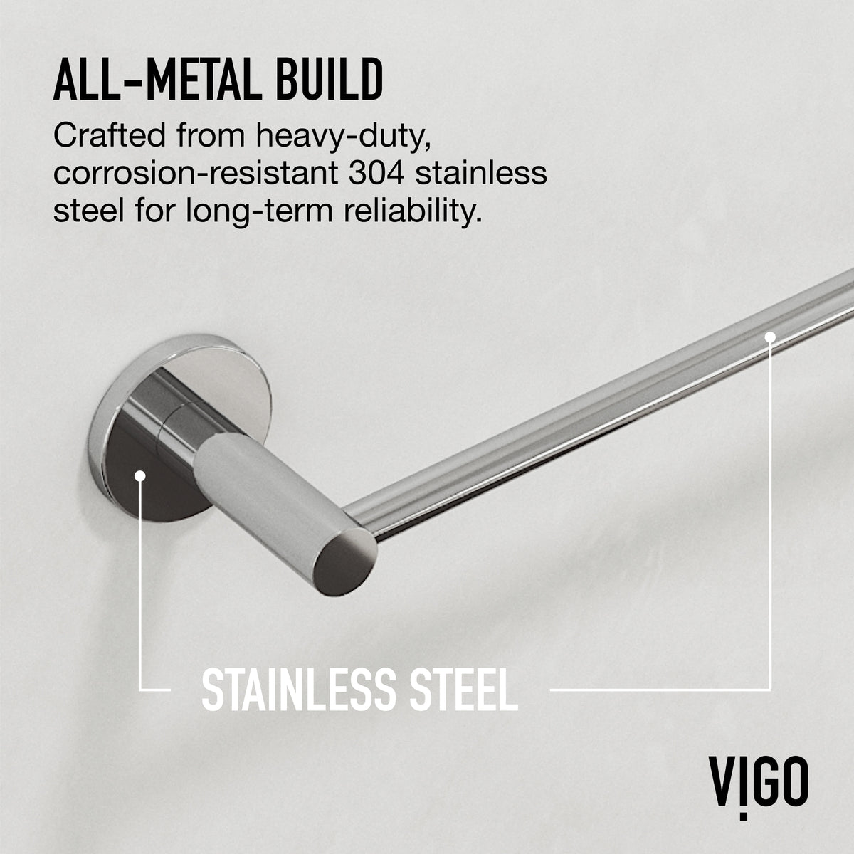 Cass 3-Piece Bath Hardware Set with 24 in. Towel Bar, Toilet Paper Holder, Hand Towel Holder