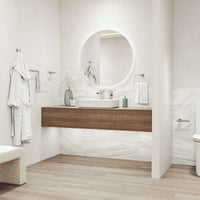 Elan 4-Piece Bath Hardware Set with 24 in. Towel Bar, Toilet Paper Holder, Hand Towel Holder, Hook