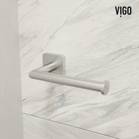 Satro 4-Piece Bath Hardware Set with 24 in. Towel Bar, Toilet Paper Holder, Hand Towel Holder, Hook