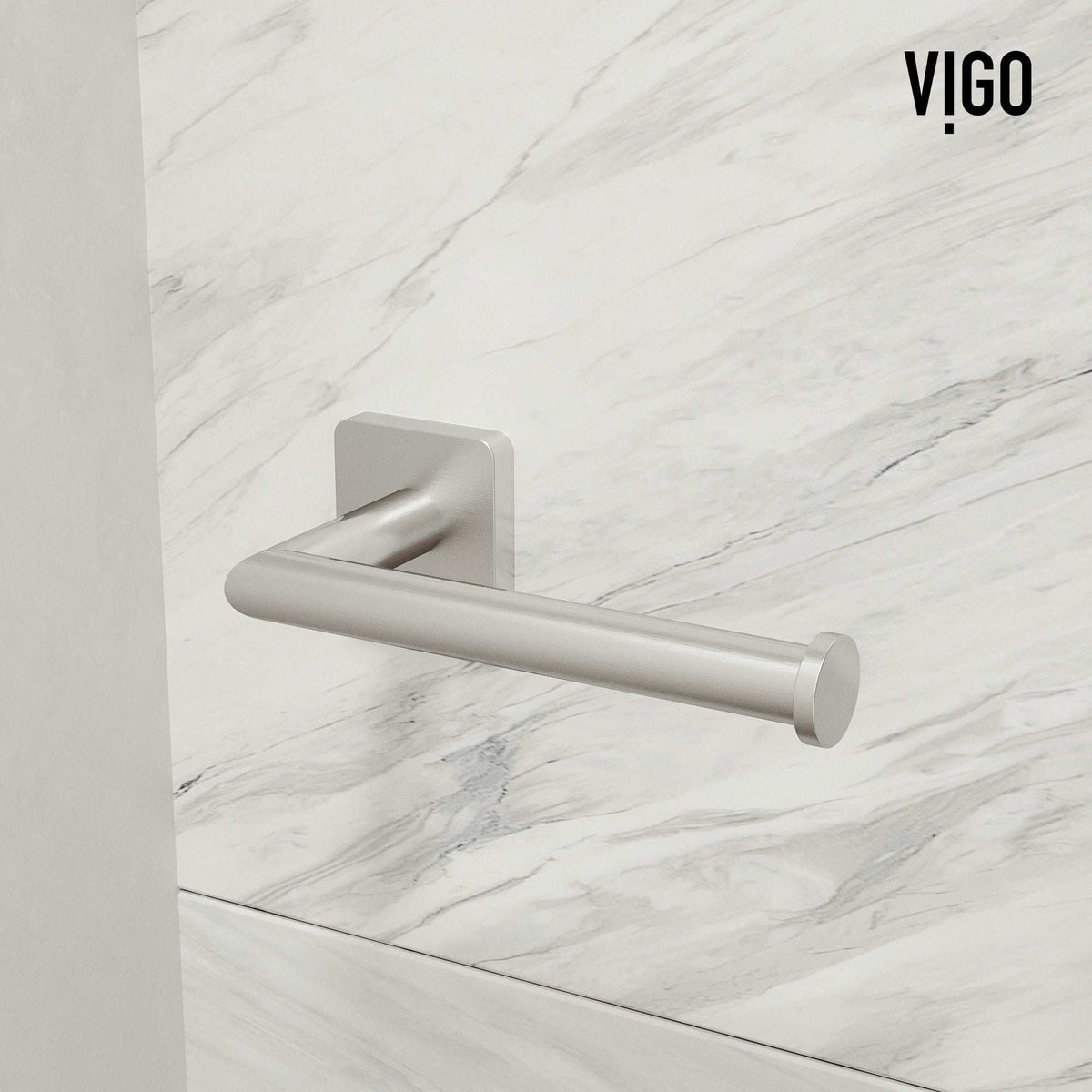 Satro 4-Piece Bath Hardware Set with 24 in. Towel Bar, Toilet Paper Holder, Hand Towel Holder, Hook
