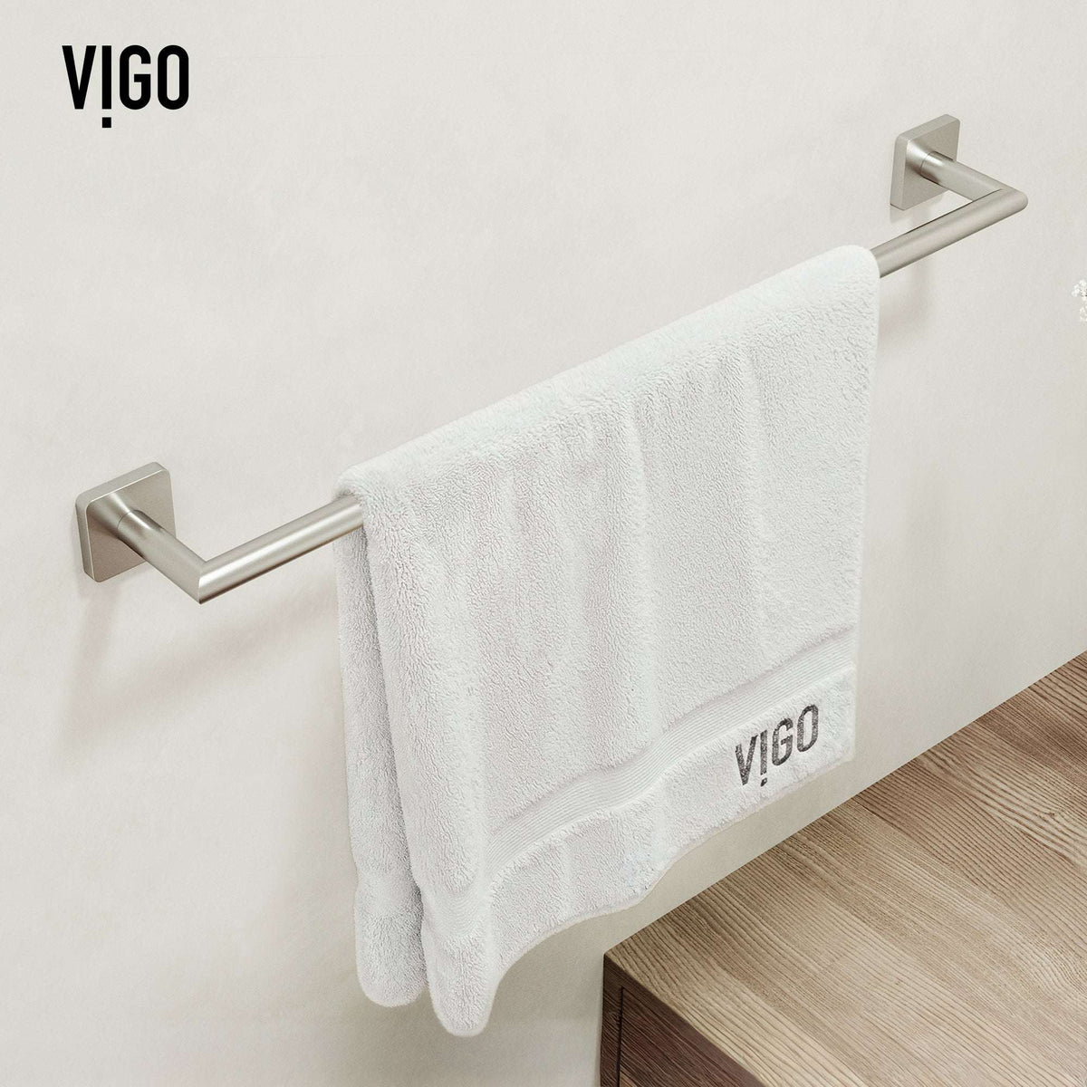 Satro 4-Piece Bath Hardware Set with 24 in. Towel Bar, Toilet Paper Holder, Hand Towel Holder, Hook