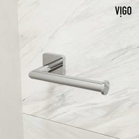 Satro 4-Piece Bath Hardware Set with 24 in. Towel Bar, Toilet Paper Holder, Hand Towel Holder, Hook