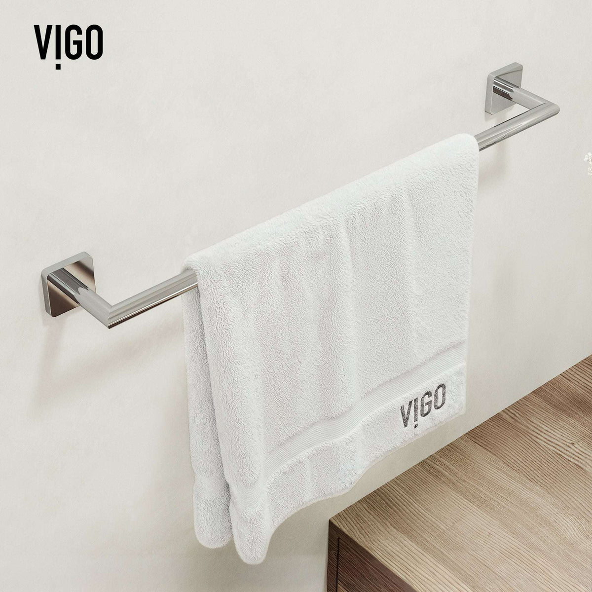 Satro 4-Piece Bath Hardware Set with 24 in. Towel Bar, Toilet Paper Holder, Hand Towel Holder, Hook