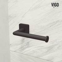 Satro 4-Piece Bath Hardware Set with 24 in. Towel Bar, Toilet Paper Holder, Hand Towel Holder, Hook