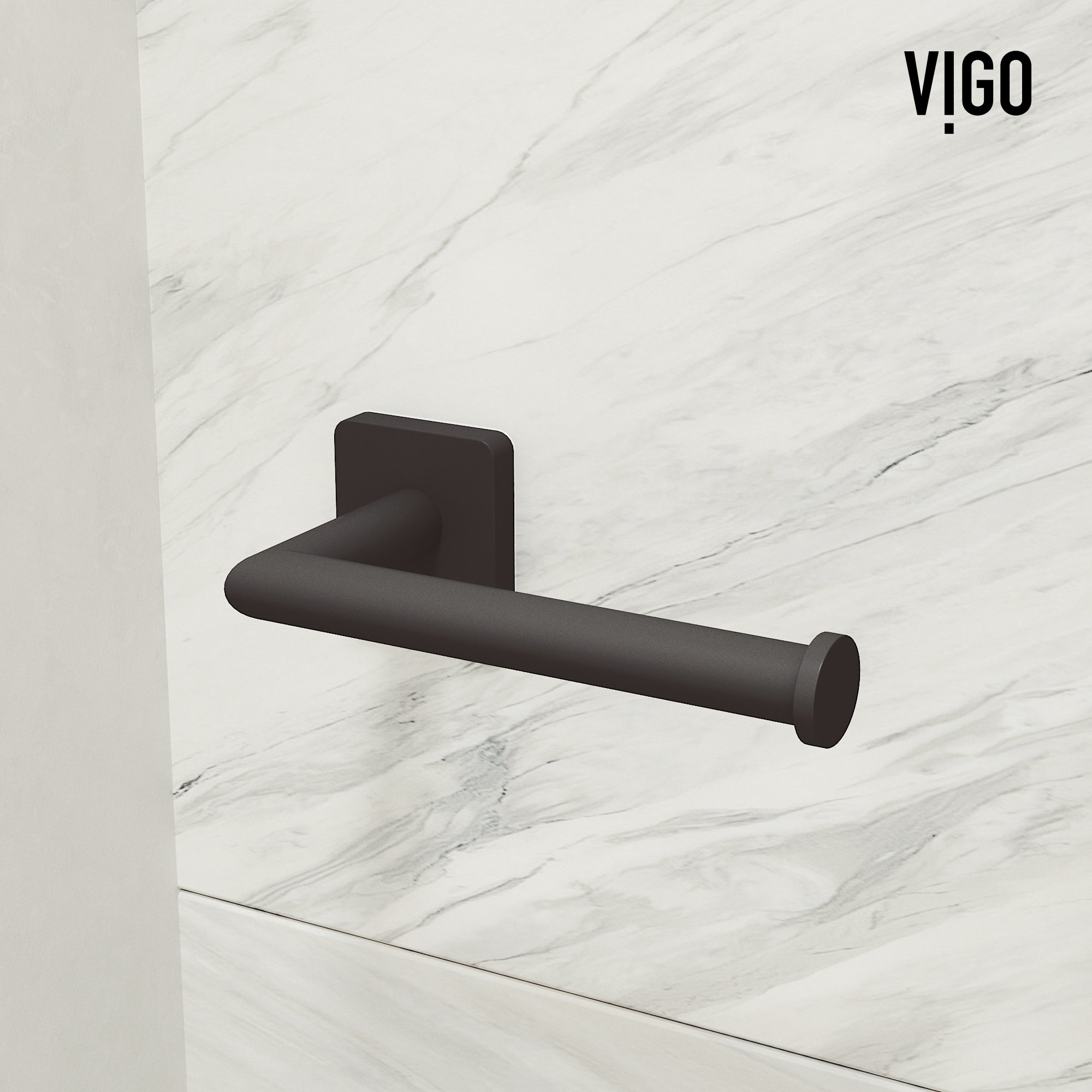 Satro 4-Piece Bath Hardware Set with 24 in. Towel Bar, Toilet Paper Holder, Hand Towel Holder, Hook