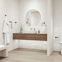 Arden 4-Piece Bath Hardware Set with 24 in. Towel Bar, Toilet Paper Holder, Hand Towel Holder, Hook