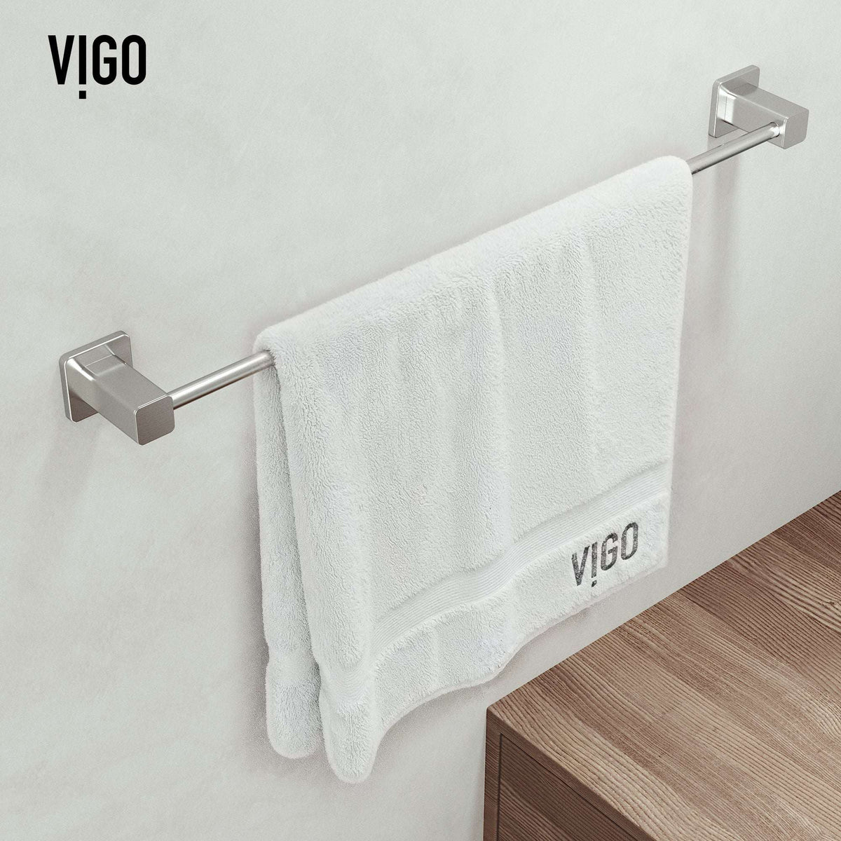 Meridian 4-Piece Bath Hardware Set with 24 in. Towel Bar, Toilet Paper Holder, Hand Towel Holder, Hook