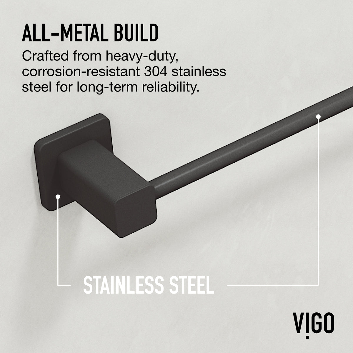 Meridian 4-Piece Bath Hardware Set with 24 in. Towel Bar, Toilet Paper Holder, Hand Towel Holder, Hook