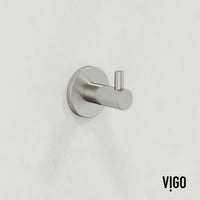 Cass 4-Piece Bath Hardware Set with 24 in. Towel Bar, Toilet Paper Holder, Hand Towel Holder, Hook