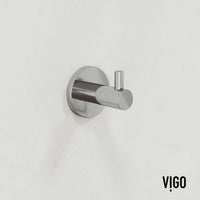 Cass 4-Piece Bath Hardware Set with 24 in. Towel Bar, Toilet Paper Holder, Hand Towel Holder, Hook