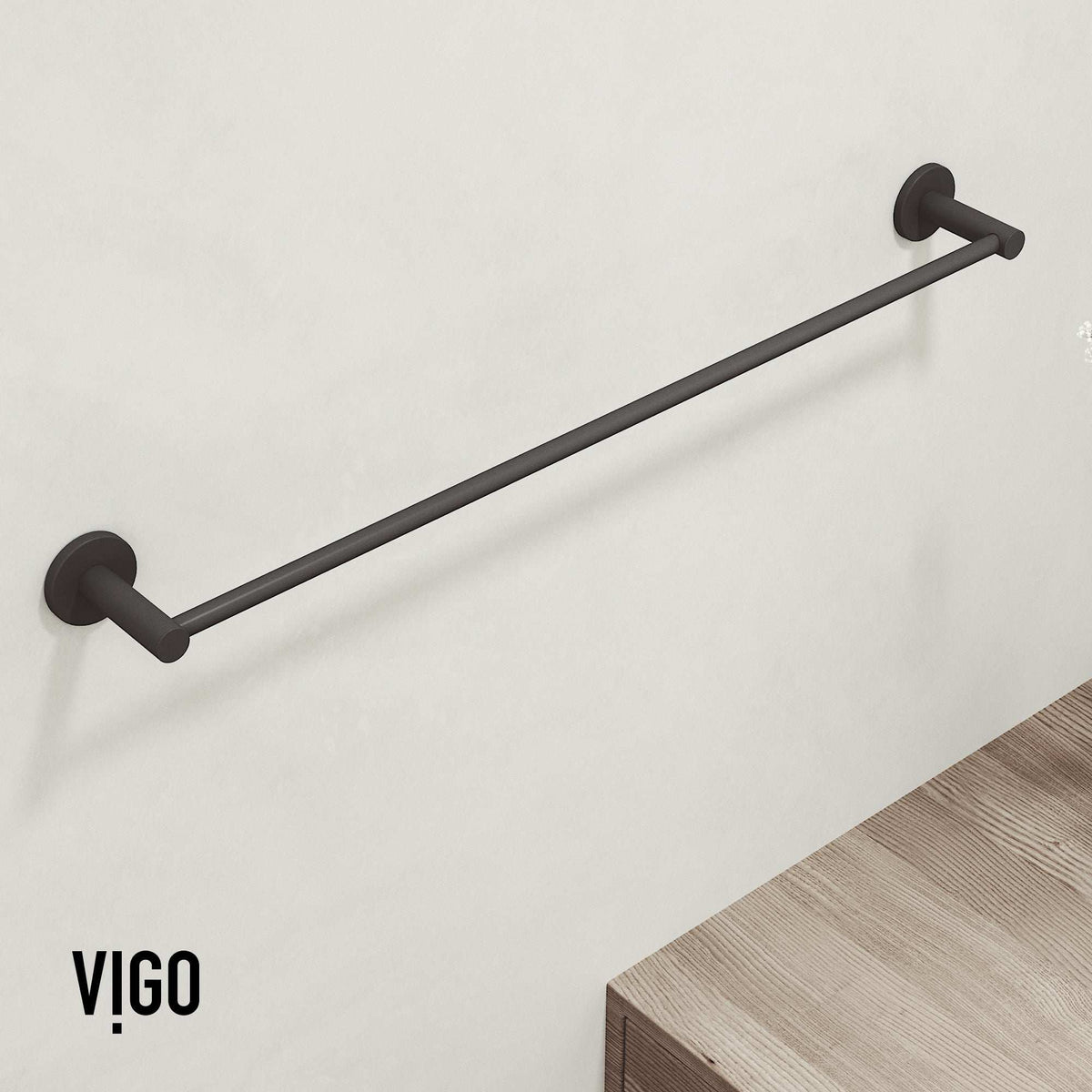 Cass 4-Piece Bath Hardware Set with 24 in. Towel Bar, Toilet Paper Holder, Hand Towel Holder, Hook
