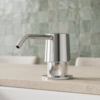 Modern stainless steel kitchen accessory deck mount with rust and scratch resistant brass construction