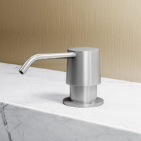 Deck mount kitchen accessory in stainless steel finish, handmade and fade resistant for commercial use