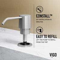 Contemporary brass kitchen accessory with stainless steel finish, rust resistant and scratch proof