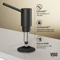 Handmade brass kitchen accessory in matte black finish, 12-inch height