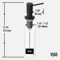 VIGO Greenwich Braddock Kitchen Soap Dispenser