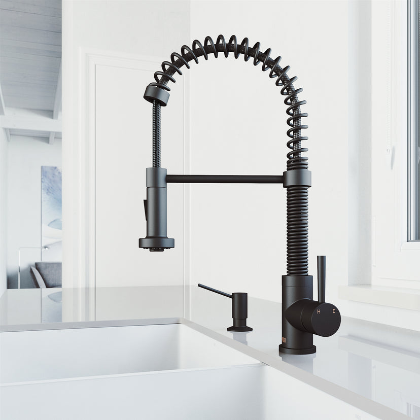 VIGO Greenwich Braddock Kitchen Soap Dispenser