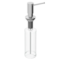 12-inch tall deck mount kitchen accessory with stainless steel finish