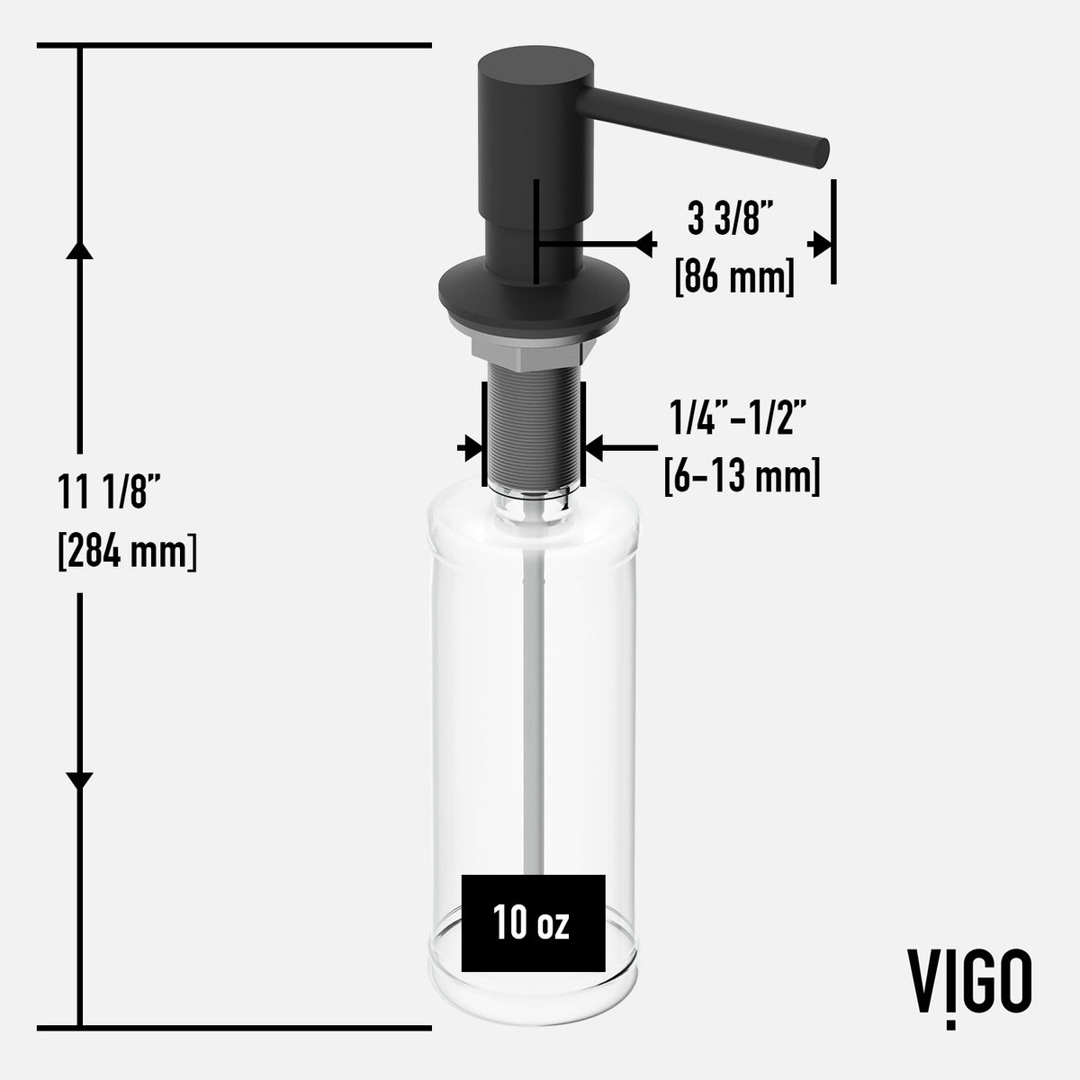 Edison Bolton Kitchen Soap Dispenser
