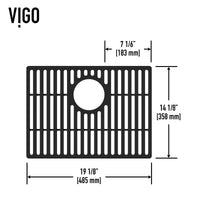 Rust resistant silicone grid for commercial kitchen use