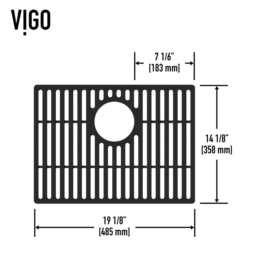 Rust resistant silicone grid for commercial kitchen use