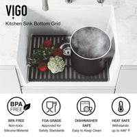 Scratch resistant silicone grid modern contemporary style