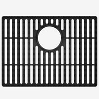 Modern kitchen sink accessory with silicone grid finish