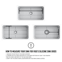 Fade-resistant gray silicone sink accessory with scratch protection modern style