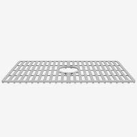 Modern gray silicone grid for kitchen sink handmade and durable