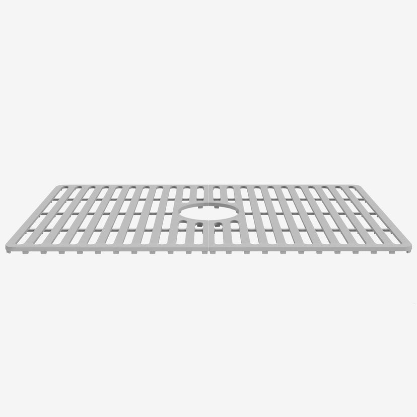 Modern gray silicone grid for kitchen sink handmade and durable