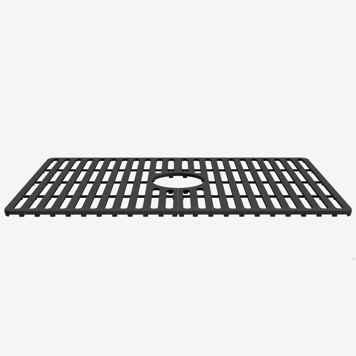 Modern matte black silicone grid for kitchen sink handmade and durable