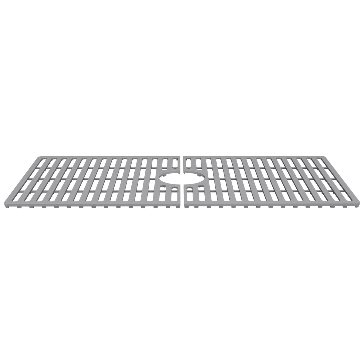 Fade resistant gray silicone grid kitchen sink accessory commercial approved