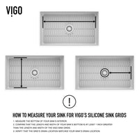 Scratch resistant gray silicone grid for kitchen sink installation needed
