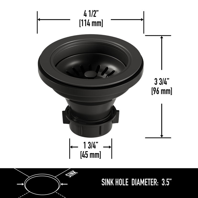 Edison Kitchen Sink Strainer