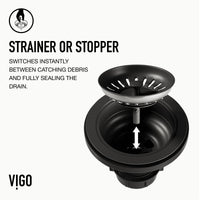 Handmade matte black sink accessory, fade and rust resistant for kitchens