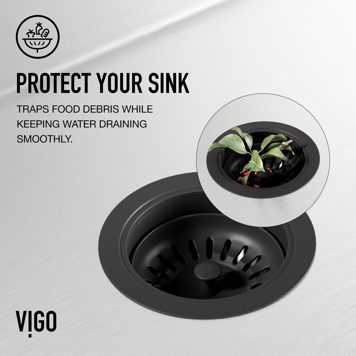 Edison Kitchen Sink Strainer
