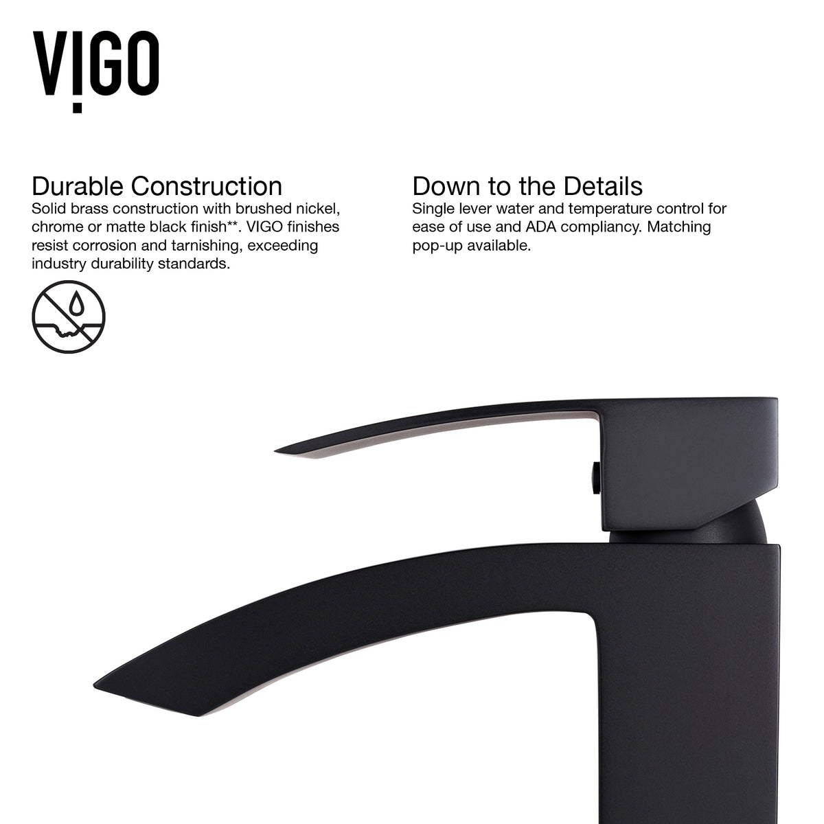 Glass Rectangular Vessel Bathroom Sink in Turquoise Blue with Duris Faucet and Pop-Up Drain in Matte Black