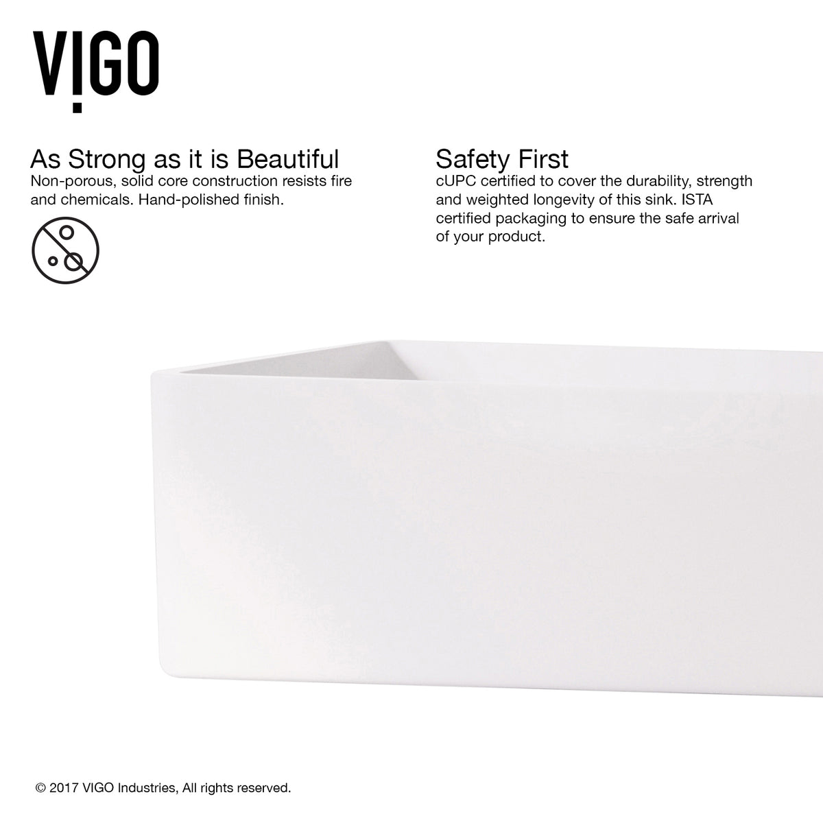 Matte Stone Magnolia Composite Rectangular Vessel Bathroom Sink in White with Faucet and Pop-Up Drain in Brushed Nickel
