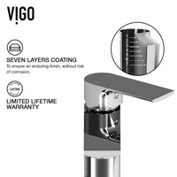 Matte Stone Wisteria Composite Oval Vessel Bathroom Sink in White with Norfolk Faucet and Pop-Up Drain in Chrome