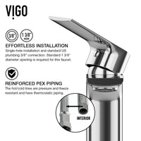 Matte Stone Wisteria Composite Oval Vessel Bathroom Sink in White with Norfolk Faucet and Pop-Up Drain in Chrome
