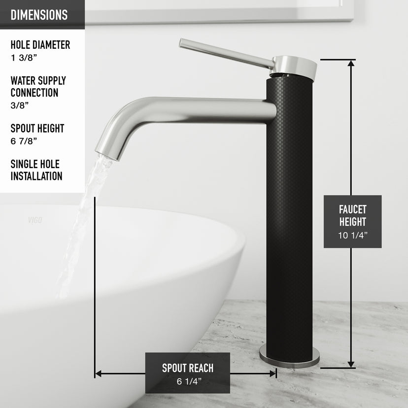 Glass Rectangular Vessel Bathroom Sink in Turquoise Blue with Lexington Faucet and Pop-Up Drain in Brushed Nickel