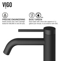 Glass Rectangular Vessel Bathroom Sink in Titanium Gray with Lexington Faucet and Pop-Up Drain in Matte Black
