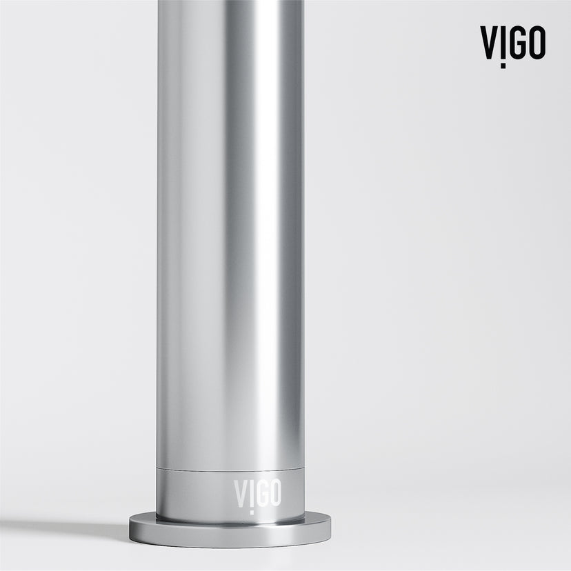Matte Stone Wisteria Composite Oval Vessel Bathroom Sink in White with Cass Faucet and Pop-Up Drain in Chrome