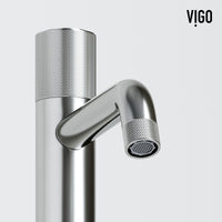 Matte Stone Wisteria Composite Oval Vessel Bathroom Sink in White with Apollo Faucet and Pop-Up Drain in Brushed Nickel